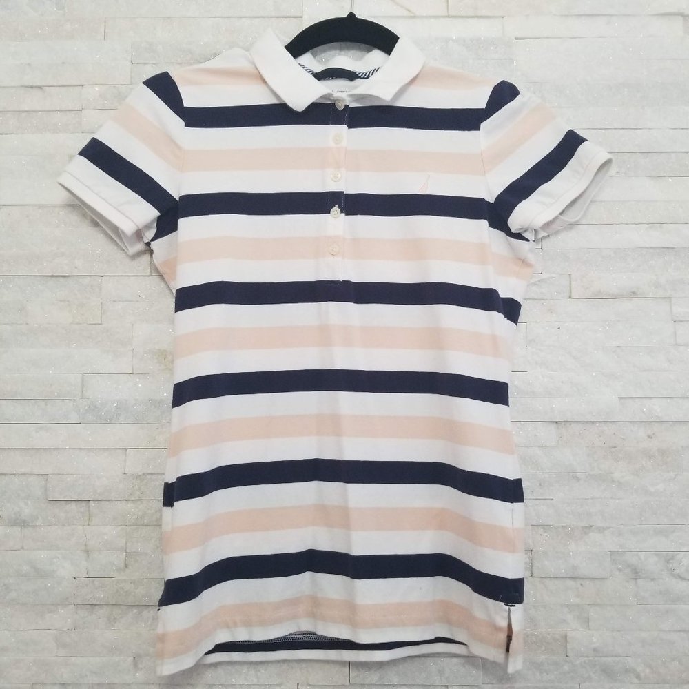 Nautica women's stripped polo